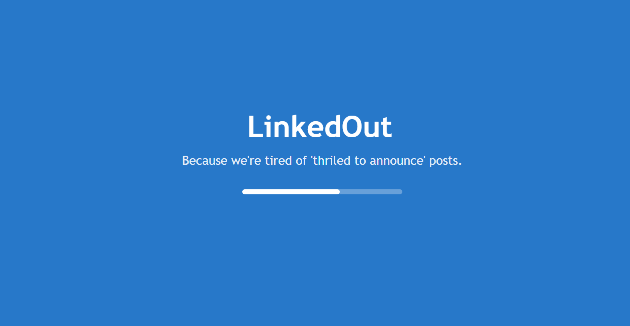 LinkedOut Social Platform